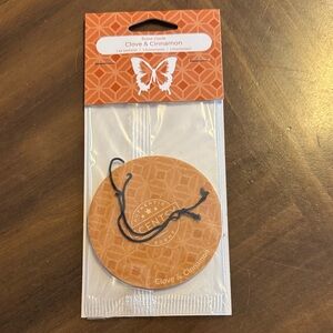 Scentsy Clove & Cinnamon Scent Circle - Warm Orange